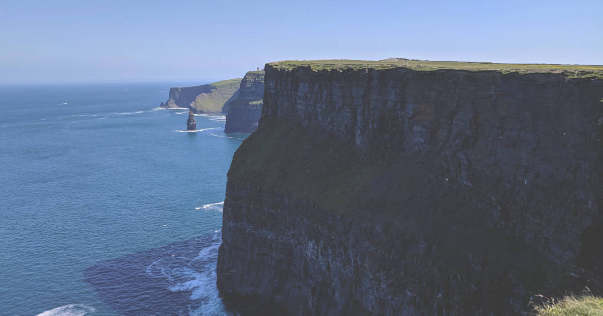 Cliffs of Moher in Lislorkan North County Clare, Ireland.